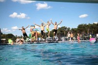Campingplatz mit Schwimmbad und Strand in Holland