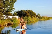 Camping am Wasser in Holland