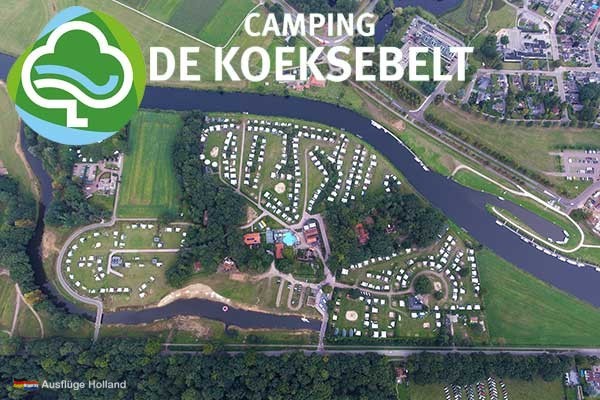 Camping De Koeksebelt in Holland Campingplatz De Koeksebelt