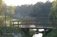 Campingplatz mit Fischteich in Holland