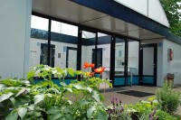 Modernes und beheiztes Sanitärgebäude Campingplatz Camping Holland